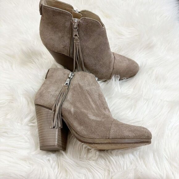 Rag & Bone Womens Margot Ankle Boots in Beige Size 35 Classic US Size 5 Zipper - Picture 5 of 11